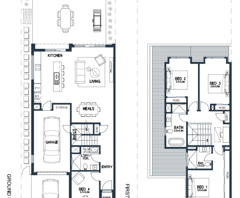 Furnished room with ensuite in a share house