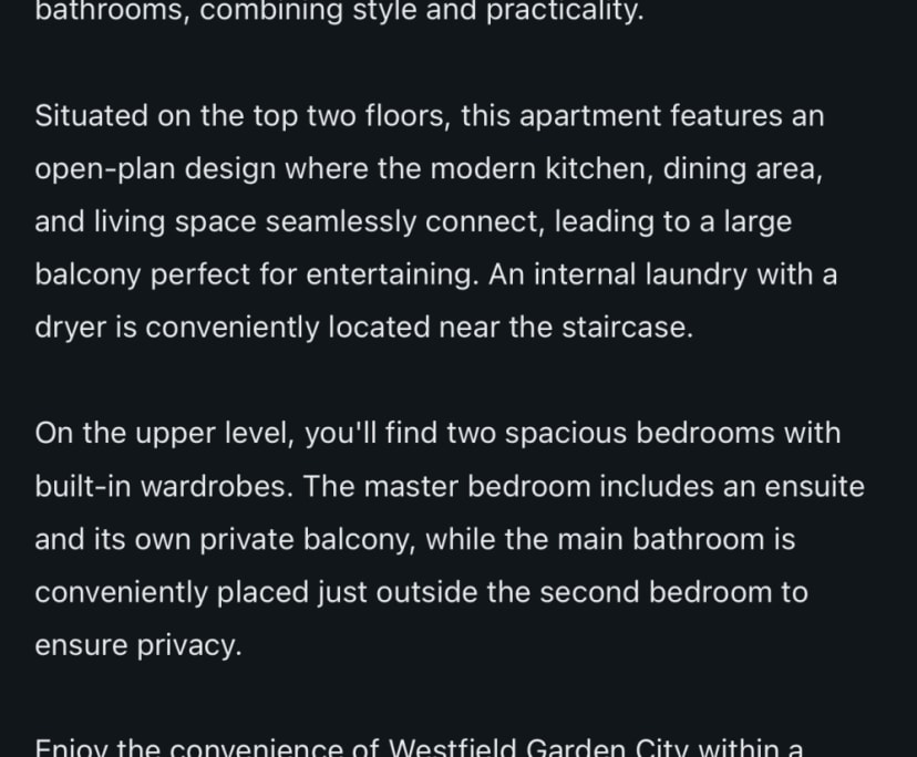 Furnished room with own bathroom