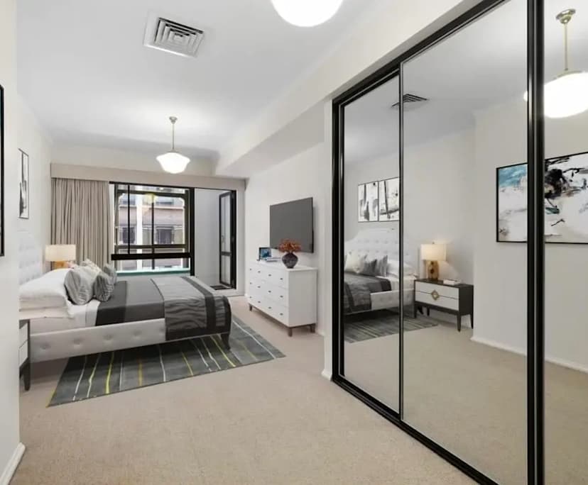 Room with own bathroom