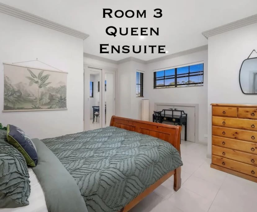 Furnished room with ensuite in a share house