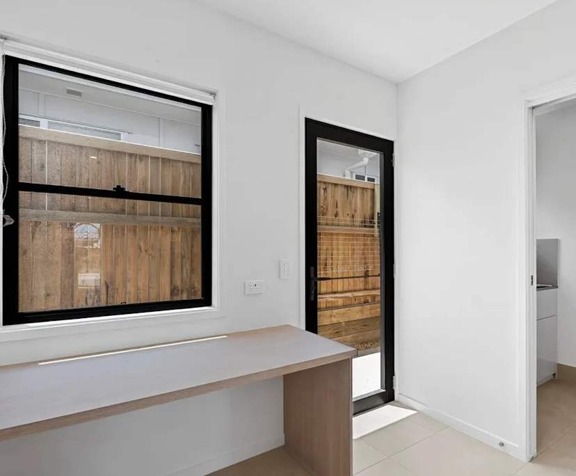 Unfurnished room with own bathroom