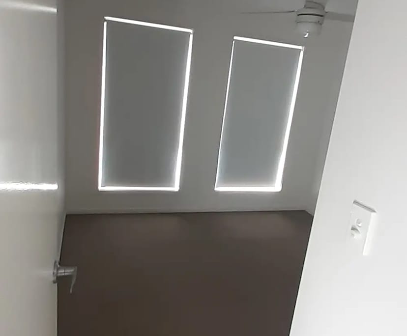 Unfurnished room with own bathroom