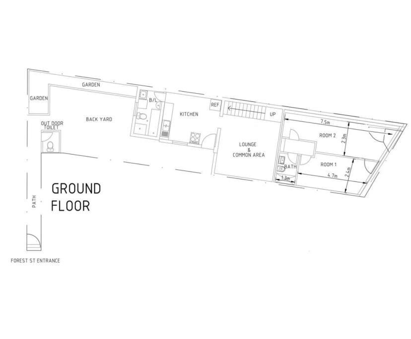 Room in a share house