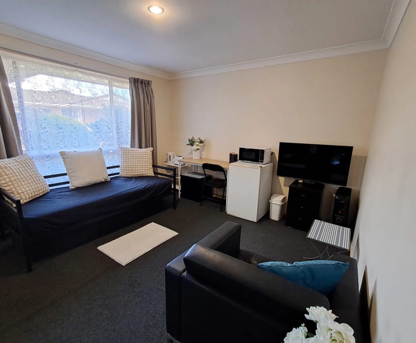 Furnished room with own bathroom