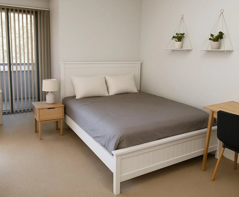 Furnished room with own bathroom