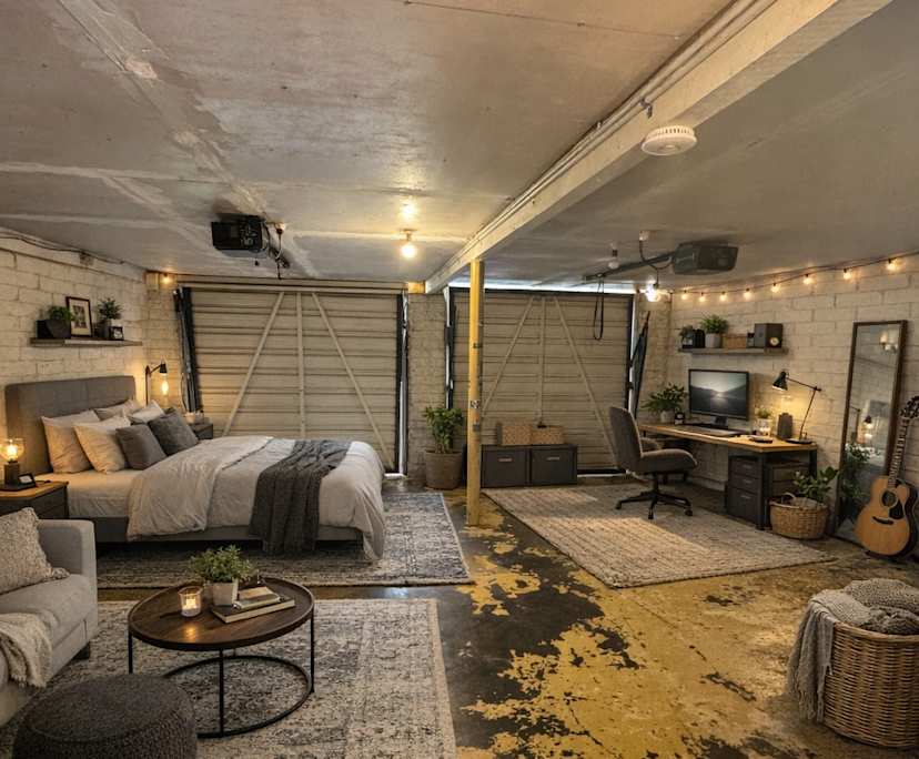 Unfurnished room with own bathroom