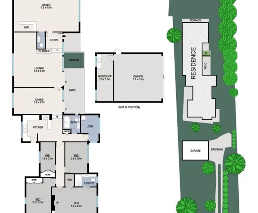 Room with ensuite in a share house