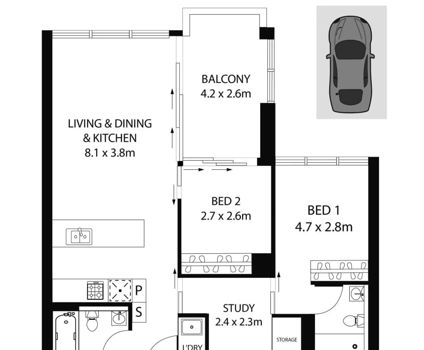 Room for Rent in North Ryde, Sydney 375, Flexible...