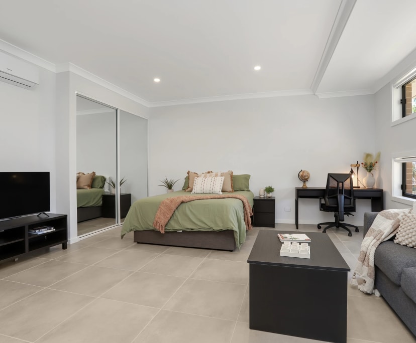 Unfurnished room with ensuite in a share house