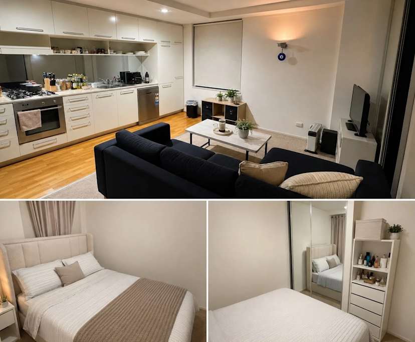 Furnished room with own bathroom