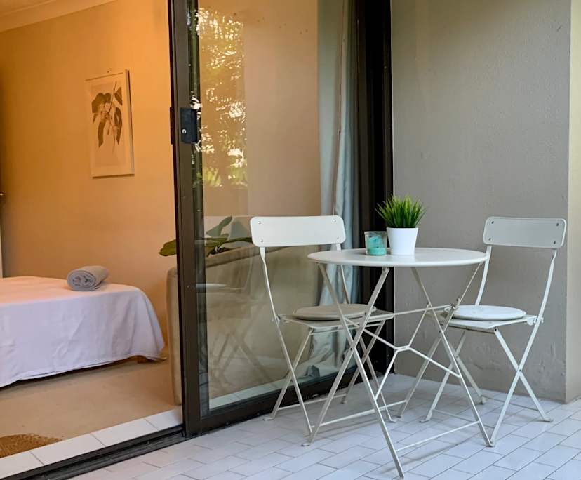 Furnished room with own bathroom