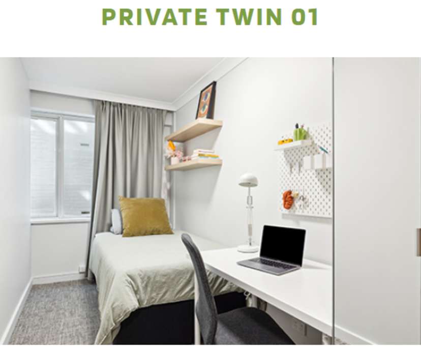 Furnished room in a share house