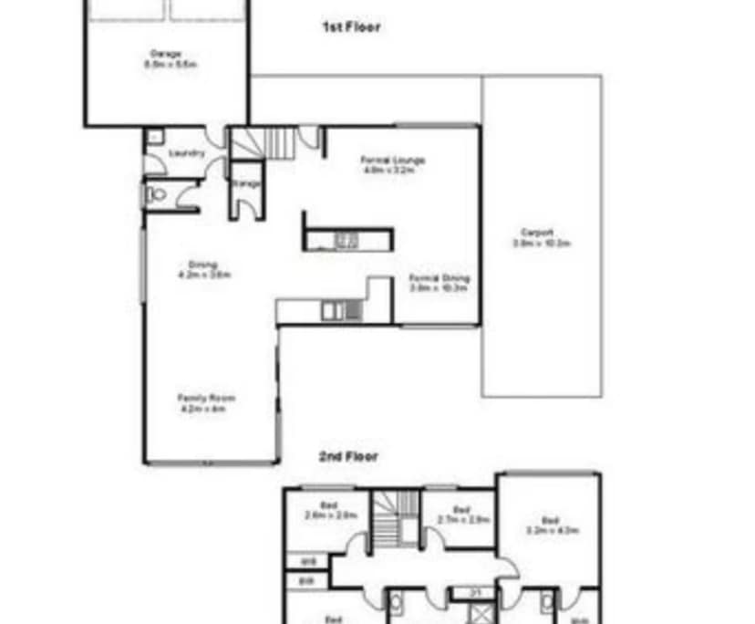 Unfurnished room with own bathroom