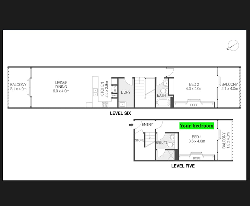 $700, Flatshare, 2 bathrooms, Zetland NSW 2017