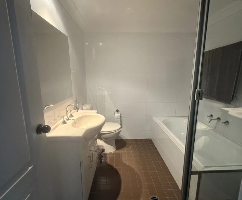 Furnished room with own bathroom
