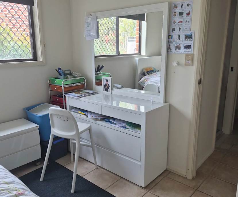 Room with own bathroom