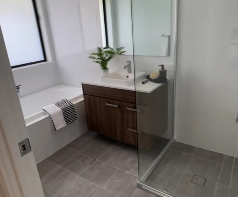 Room with own bathroom