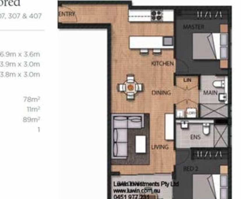 Unfurnished room with ensuite in a share house