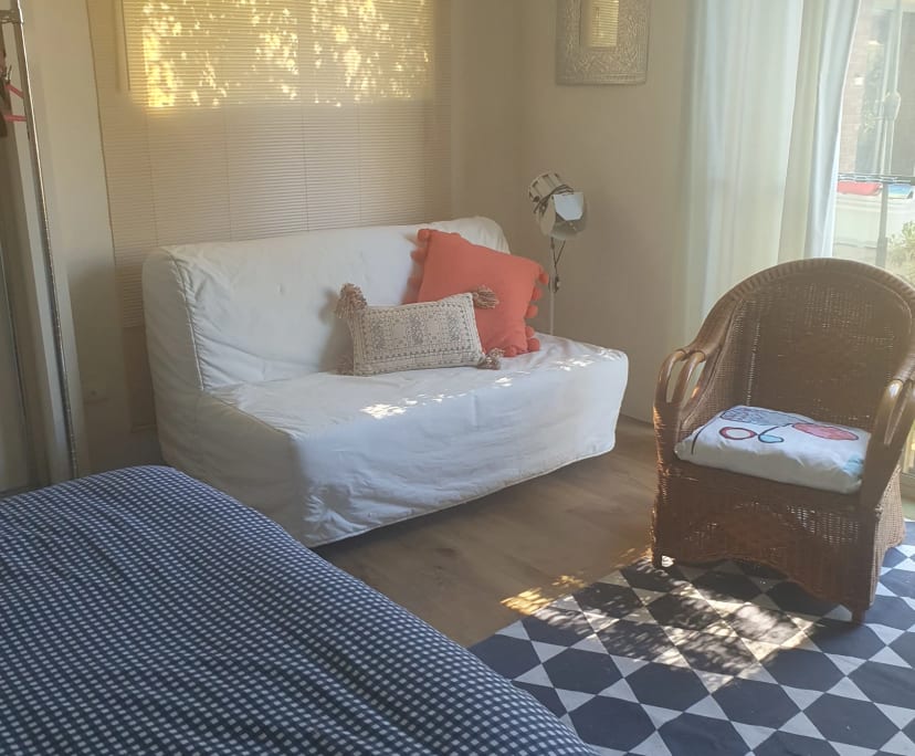 Furnished room with own bathroom