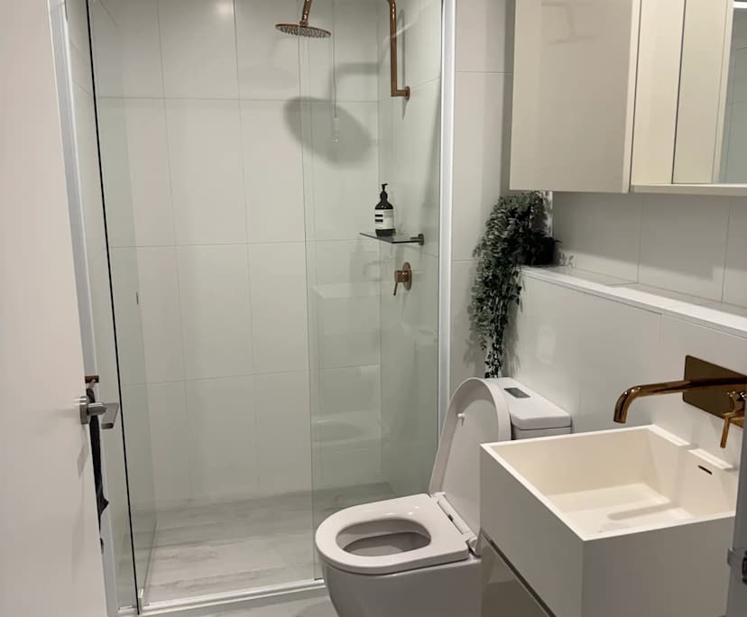 Room with own bathroom