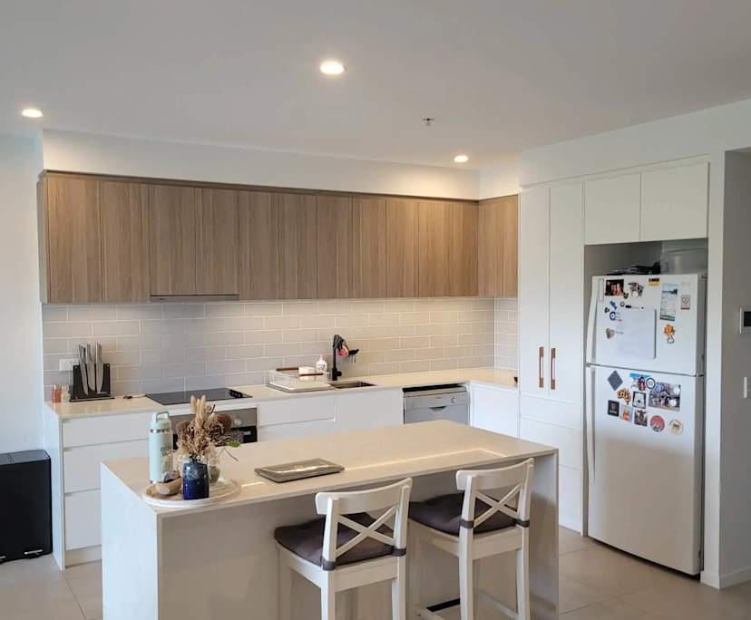 Unfurnished room with own bathroom