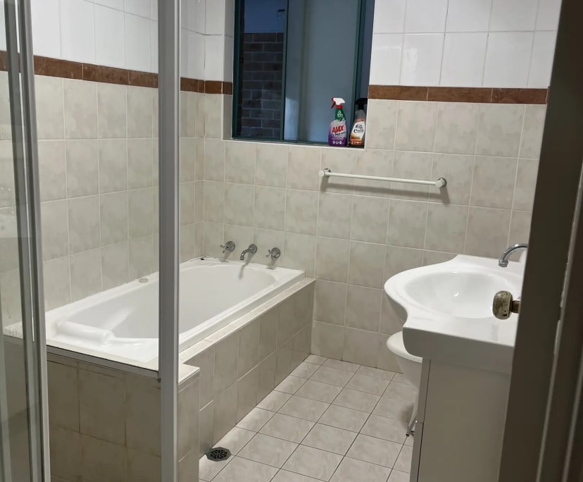 Room with own bathroom