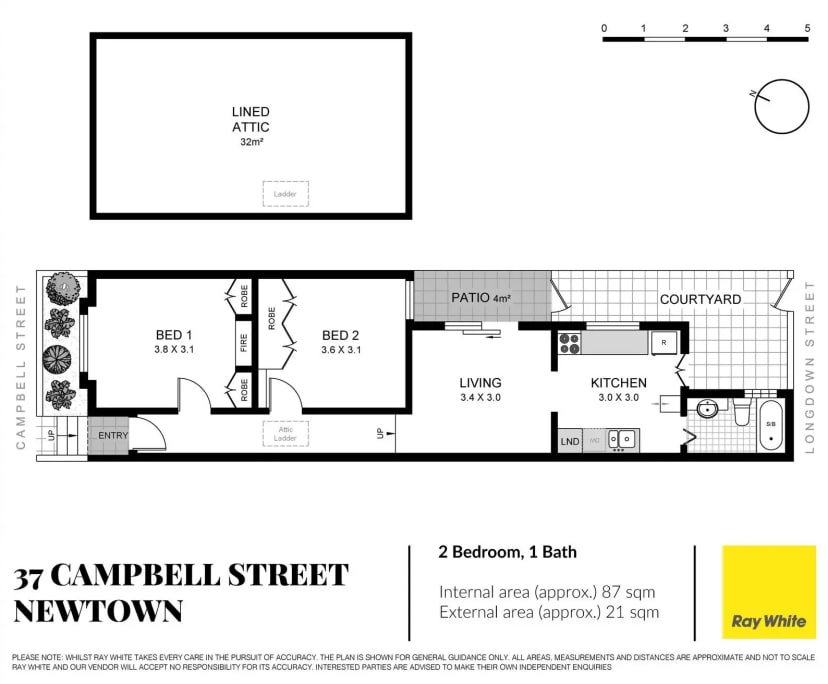 Room for Rent in Newtown, Sydney 430, Furnished,