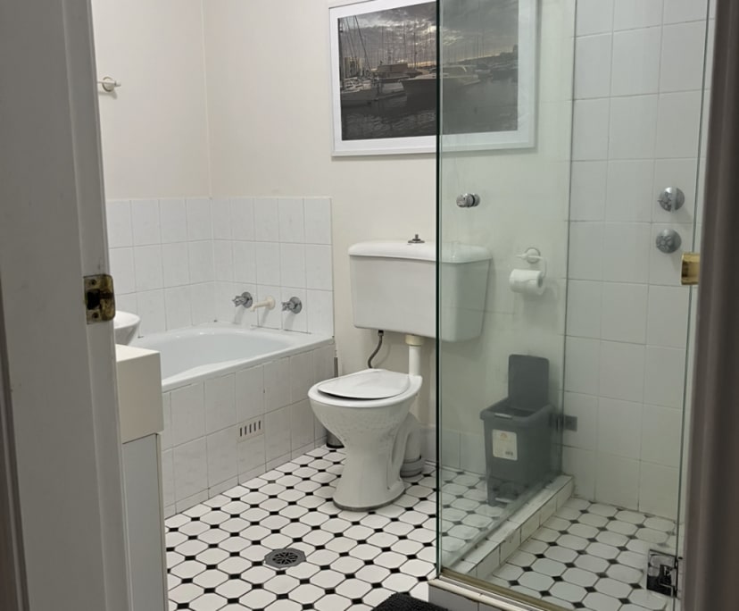 Furnished room with own bathroom