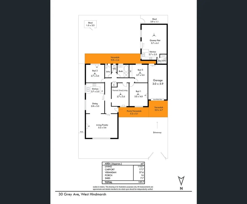 Furnished room in a share house