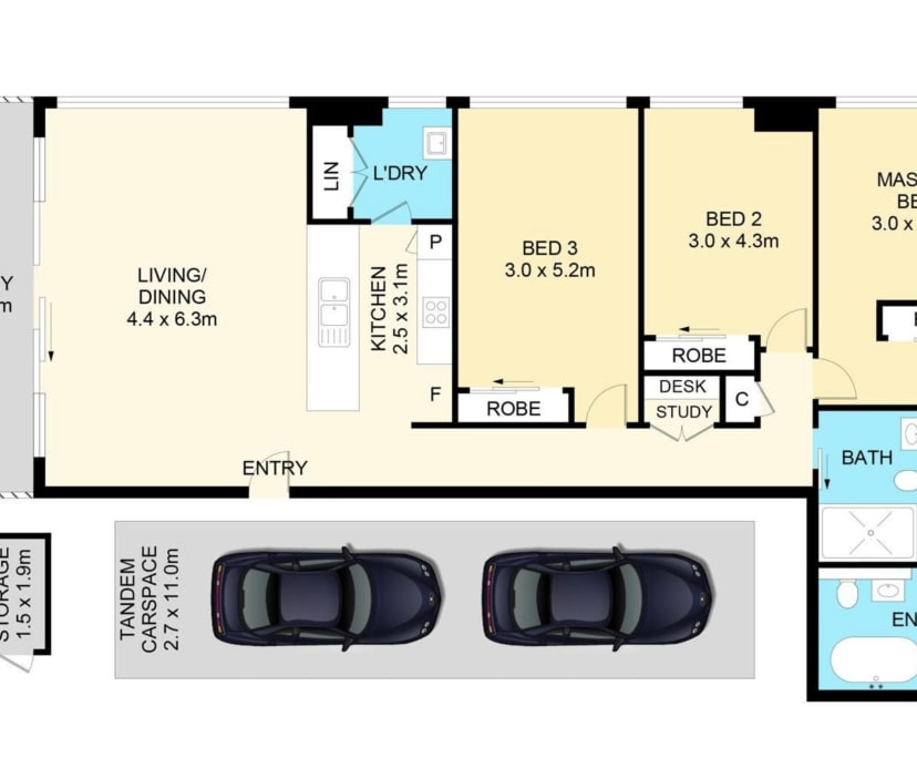 $400, Flatshare, 3 bathrooms, Mascot NSW 2020