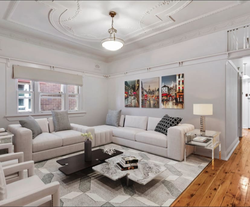 Unfurnished room in a flatshare