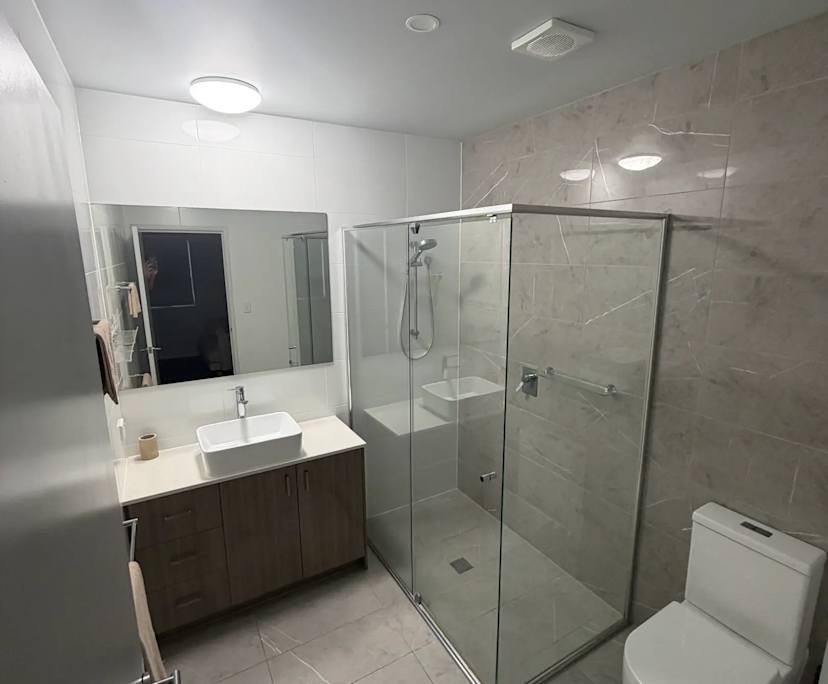 Room with own bathroom