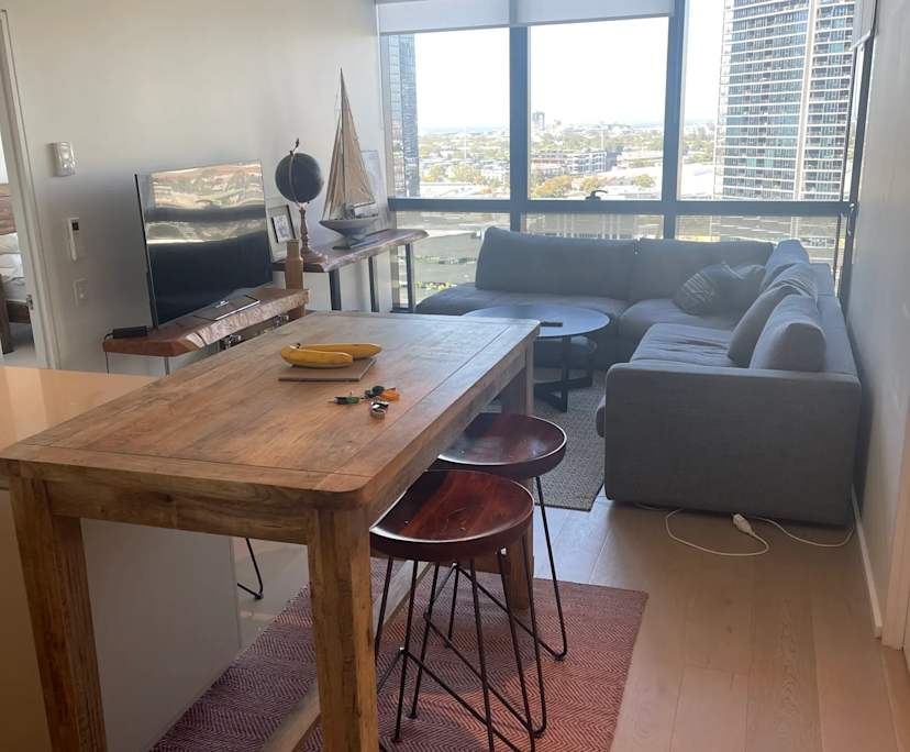 Furnished room with own bathroom