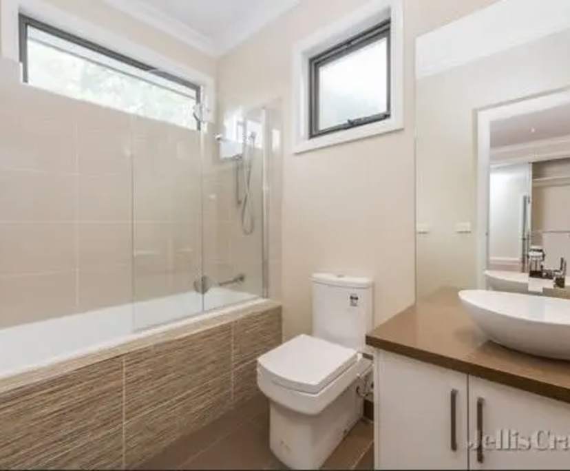 Unfurnished room with own bathroom
