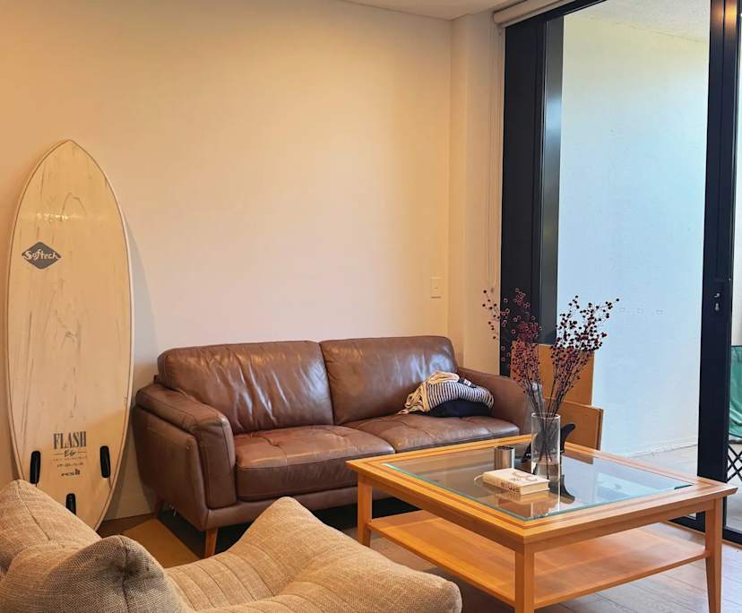 Furnished room with own bathroom