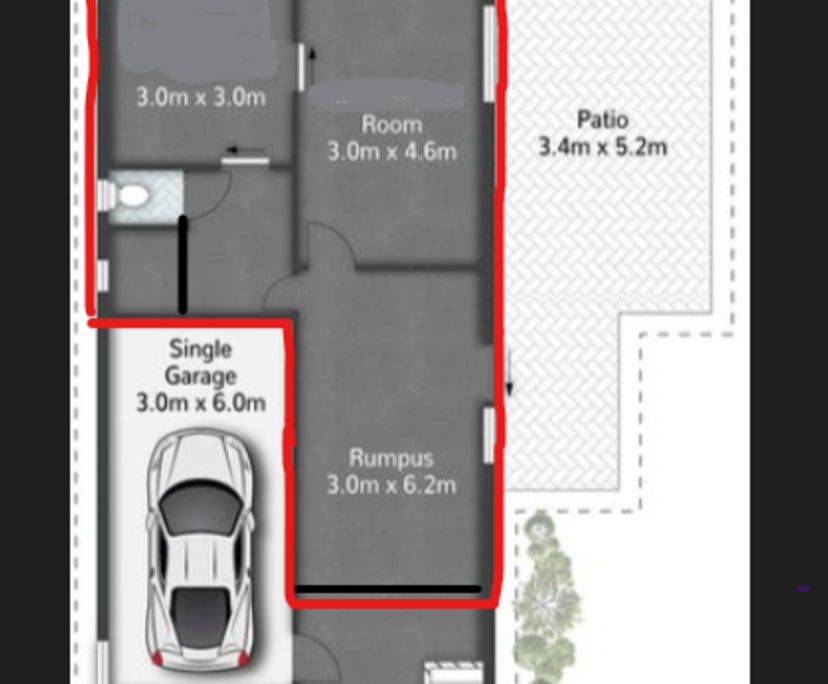 Room with own bathroom
