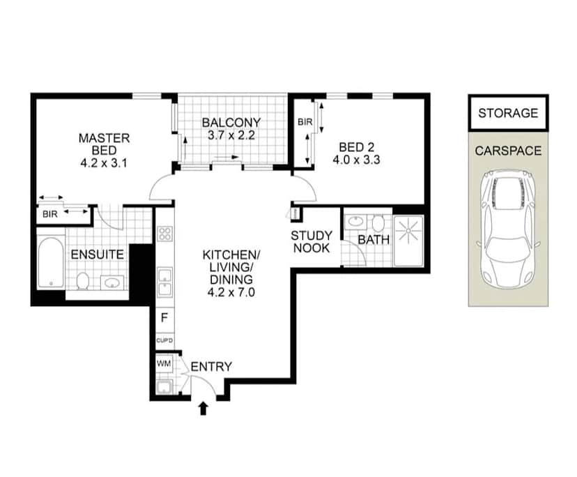 $505, Flatshare, 2 bathrooms, Ryde NSW 2112