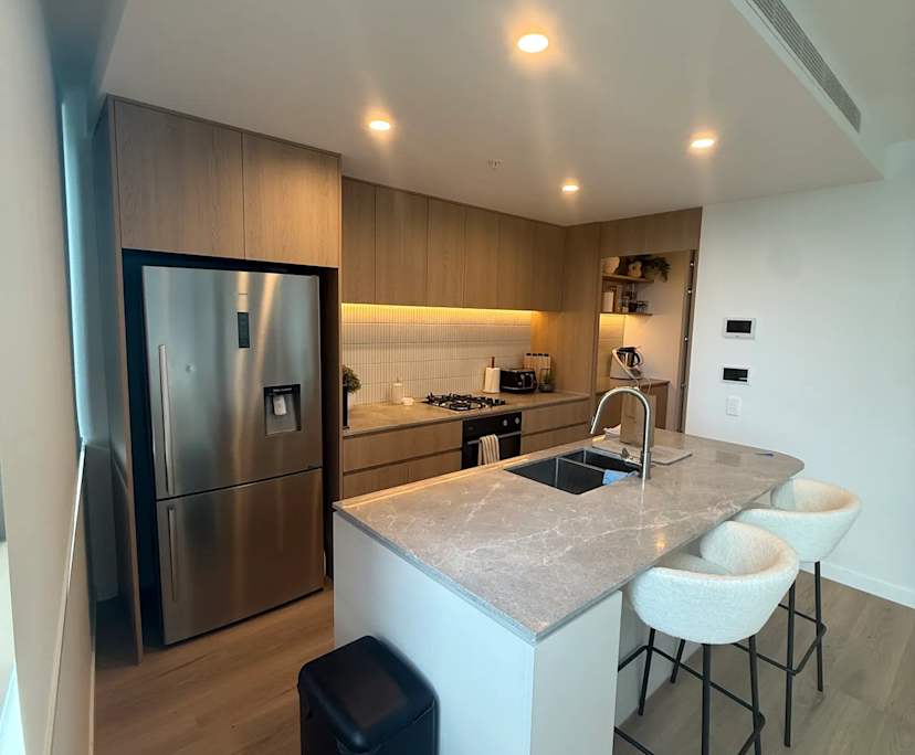 Unfurnished room with own bathroom