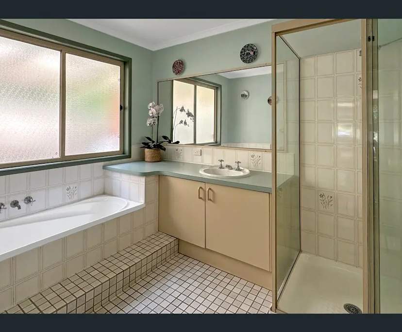 Room with own bathroom