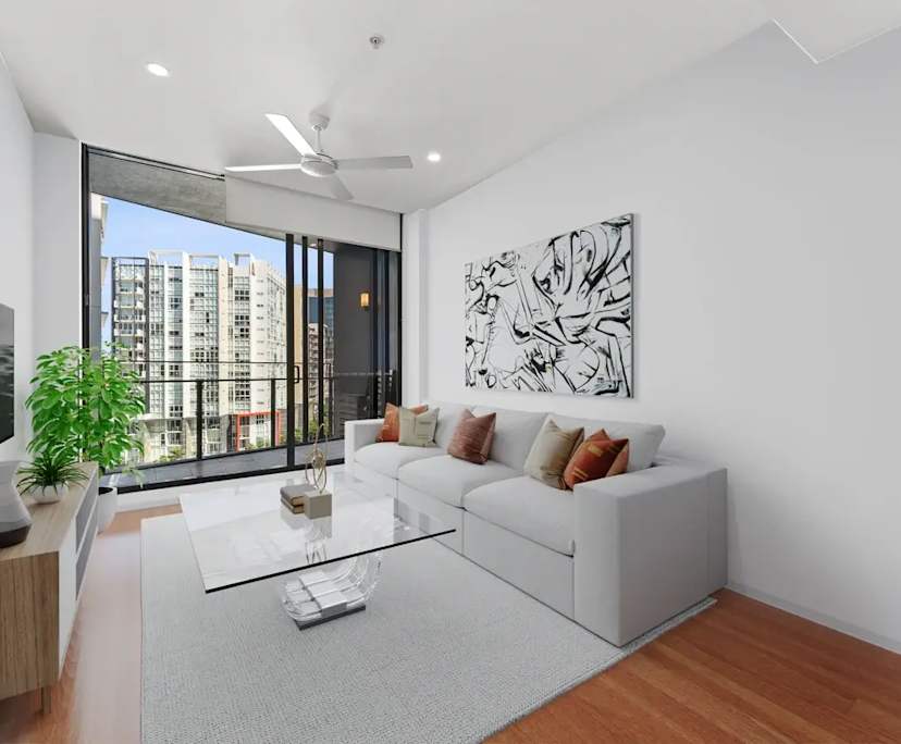 Furnished room with own bathroom