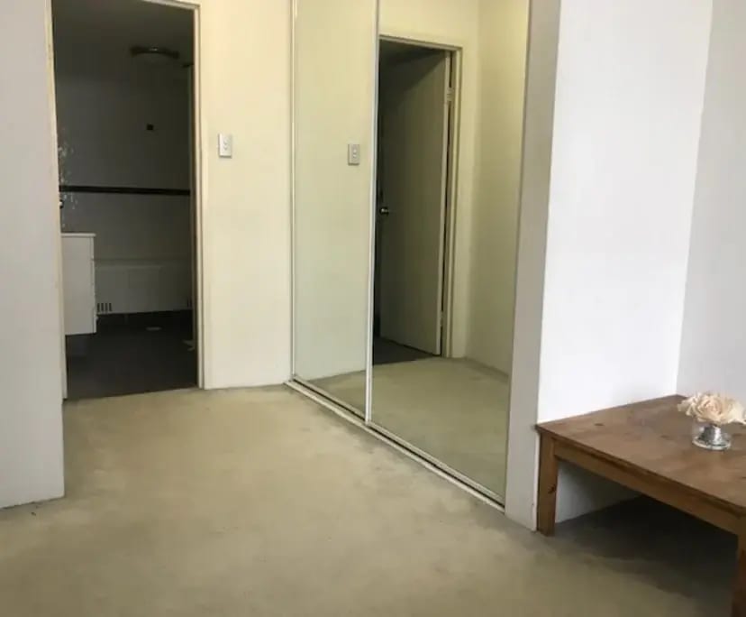 Furnished room with own bathroom