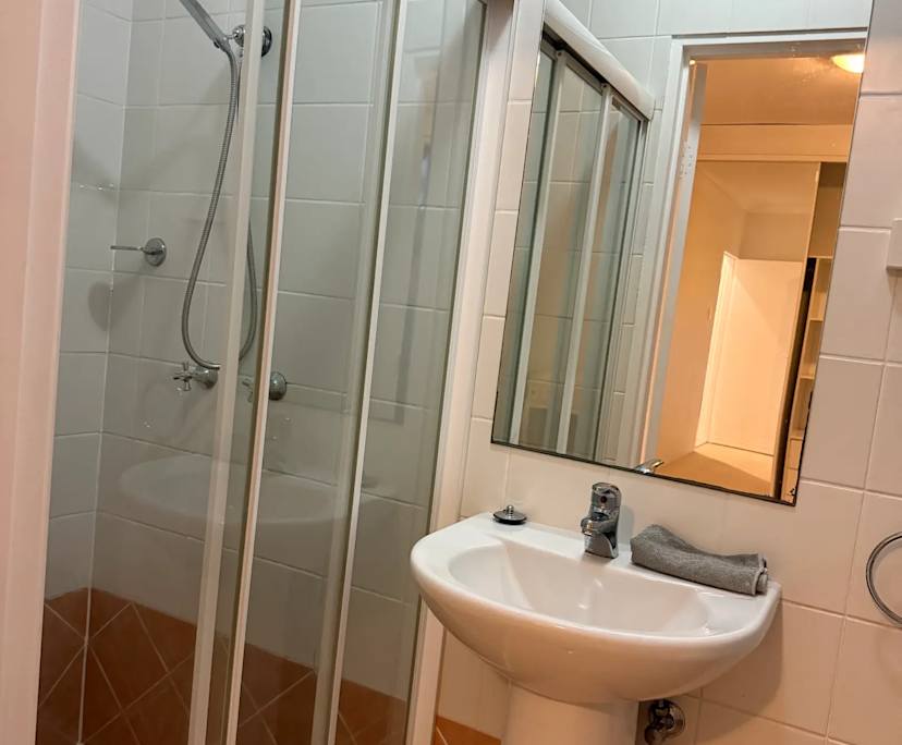 Furnished room with own bathroom