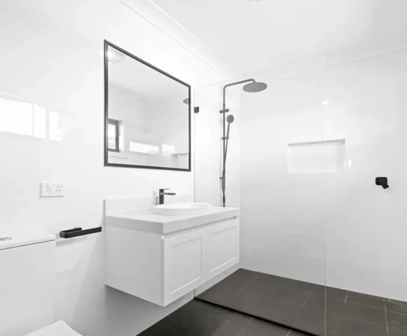 Unfurnished room with own bathroom