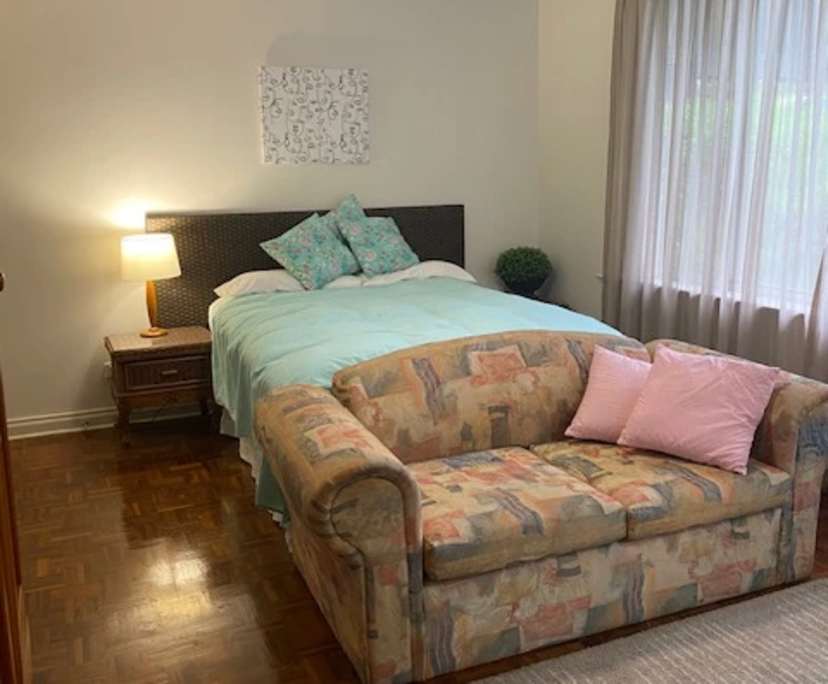 Furnished room with ensuite in a share house