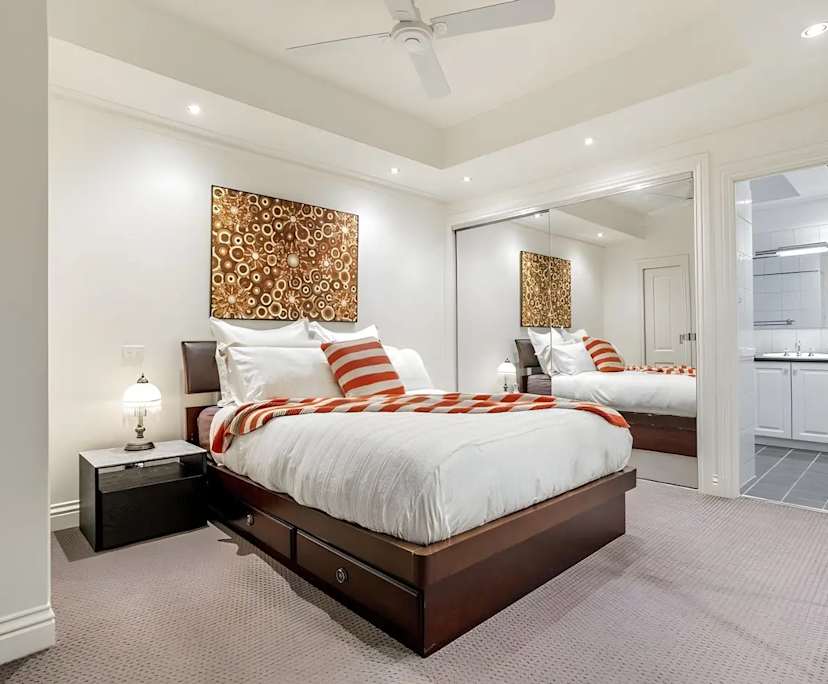 Room with own bathroom