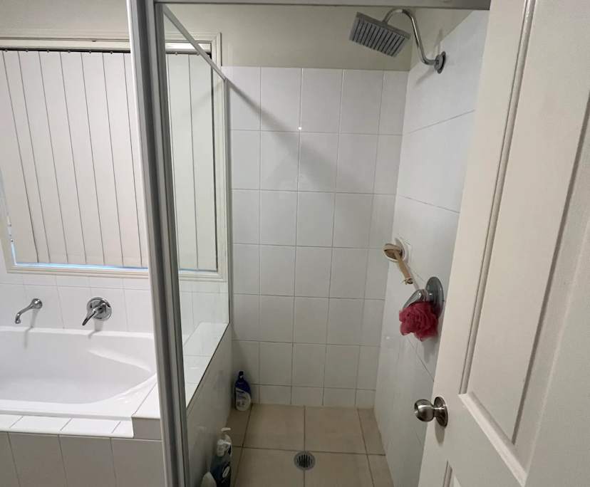 Unfurnished room with own bathroom