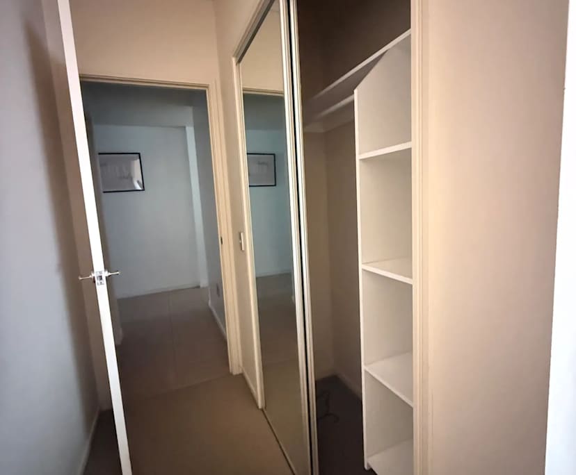 Unfurnished room with own bathroom