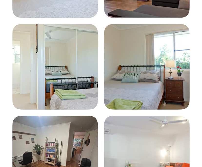Whole property with 2 rooms for rent