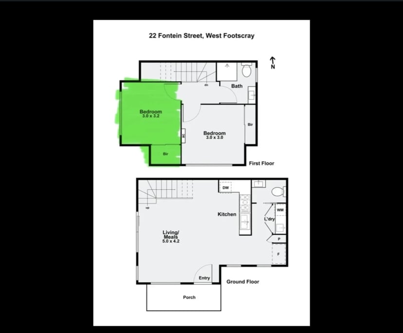 $330, Share-house, 2 bathrooms, West Footscray VIC 3012