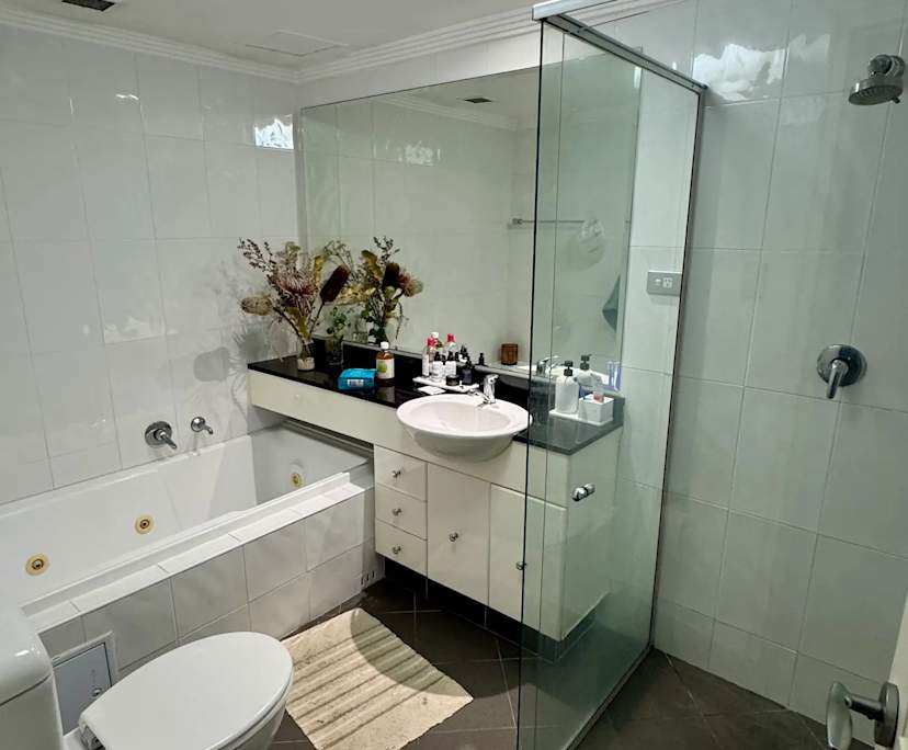 Furnished room with own bathroom